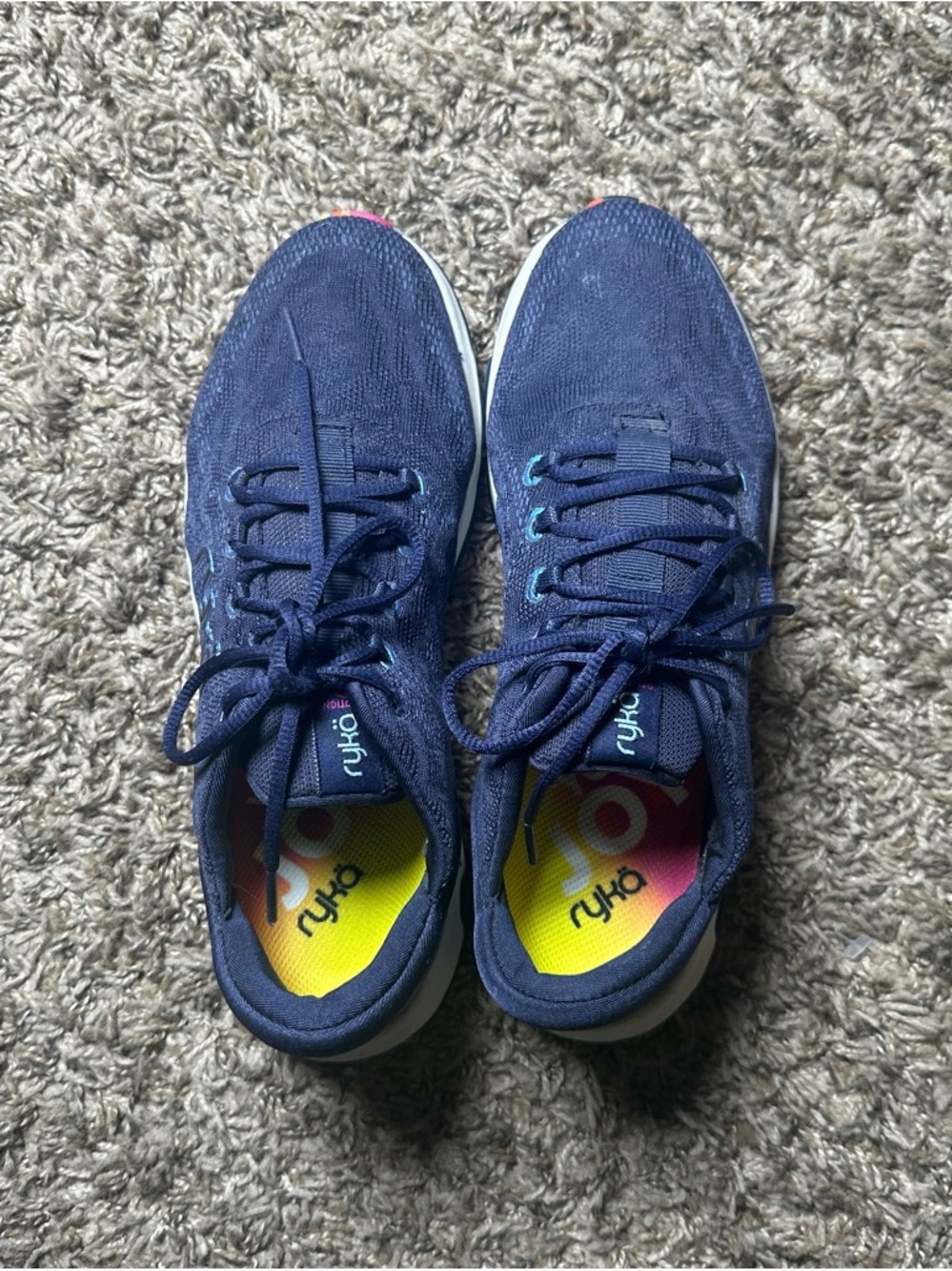 Ryka Navy and White Athletic Trainers Women’s Size 7.5 - Picture 8 of 8